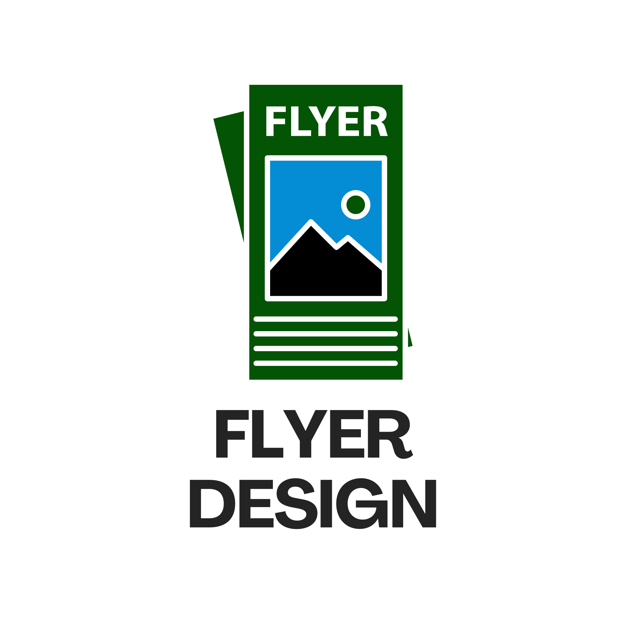 Fiverr Gig: design a real estate, marketing, or event flyer